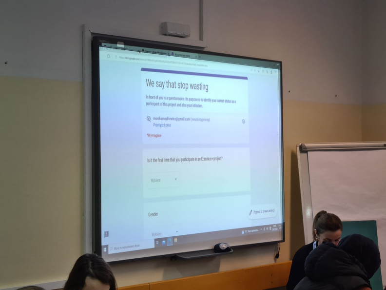 5 Reševanje ankete o ugotavljanju stanja v času začetka projekta