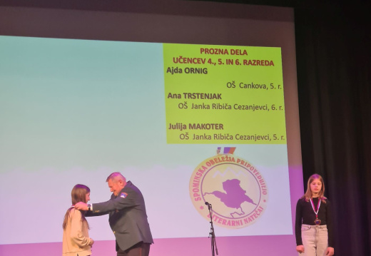 LITERARNI NATEČAJ »SPOMINSKA OBELEŽJA PRIPOVEDUJEJO 2025 05